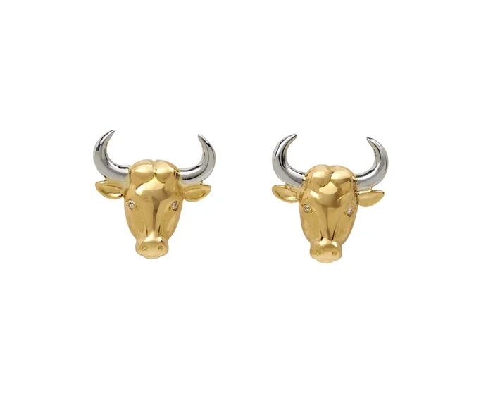 Taurus Stud Earrings