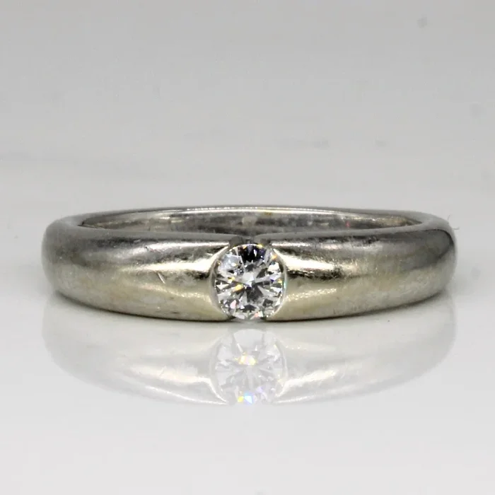 Tension Set Diamond Ring | 0.14ct | SZ 5.75 |