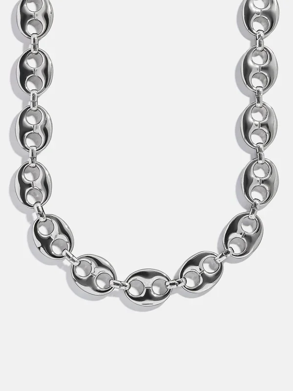 Thalia Silver Necklace – Large