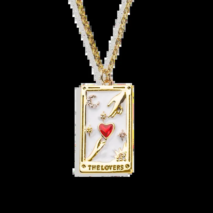 The Lovers Tarot Necklace