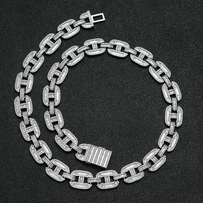 The Rich Icon IV® – 16mm G-link Necklace for Rappers
