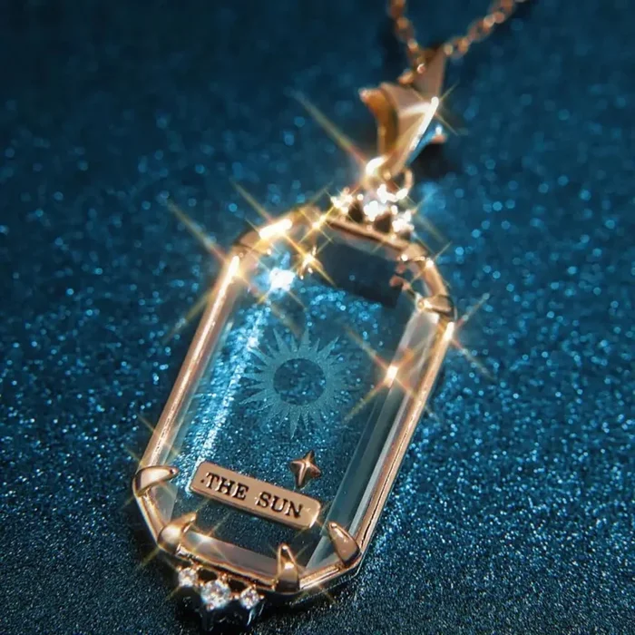 The Sun Tarot Pendant
