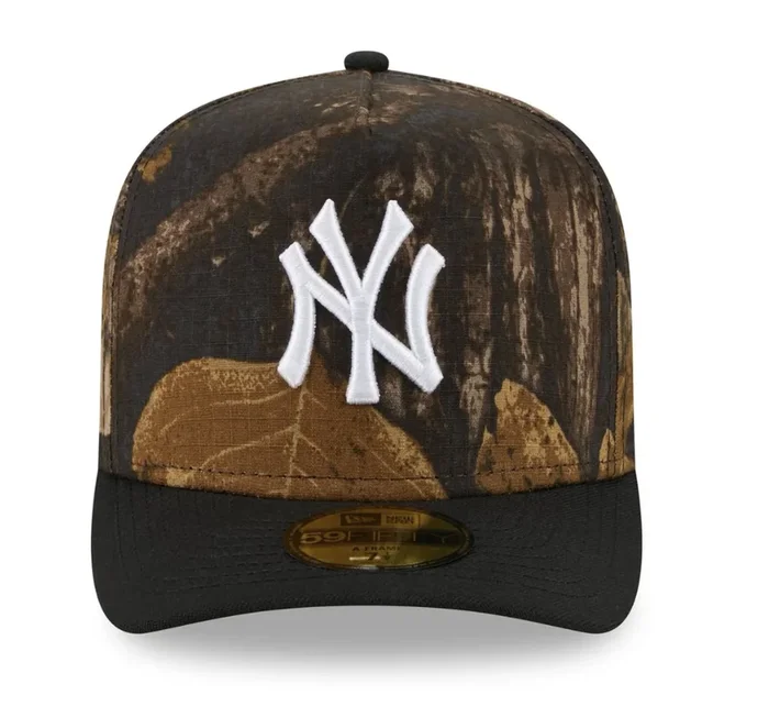 Three Looms RIPSTOP CAMO 5950AF 26941 New York Yankee Fitted