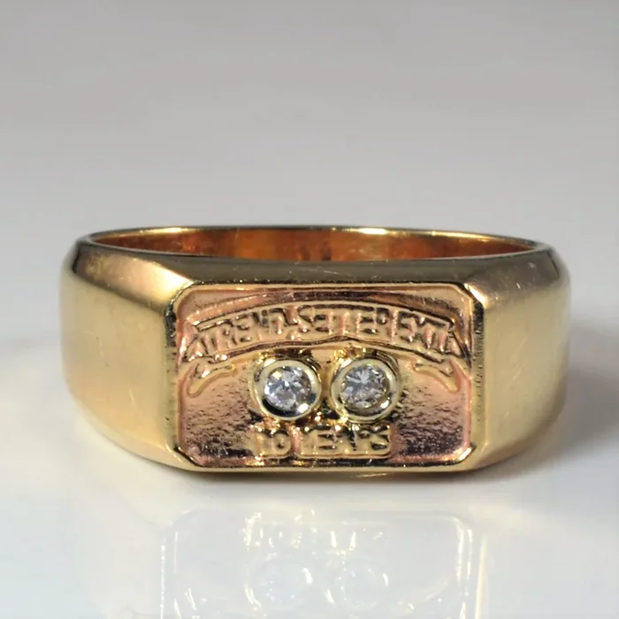 Trend Setter Diamond Ring | 0.10ctw | SZ 8.75 |