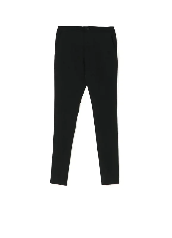 TRIACETATE POLYESTER de CHINE DOCKING LEGGINGS PANTS