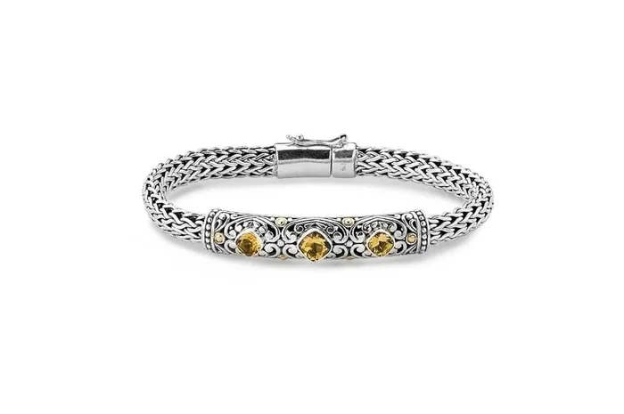 Trilang Bracelet- Citrine