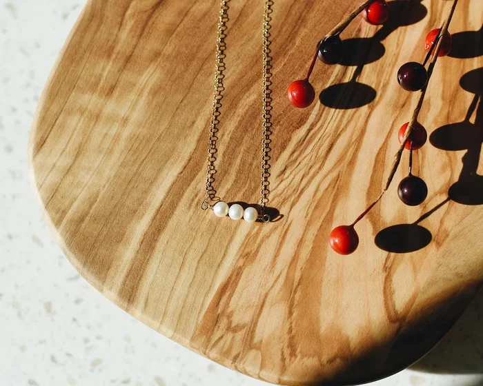 Triple Pearl Necklace