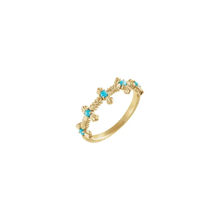 Turquoise Cross Series Ring