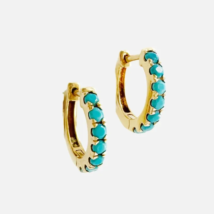 Turquoise Huggies