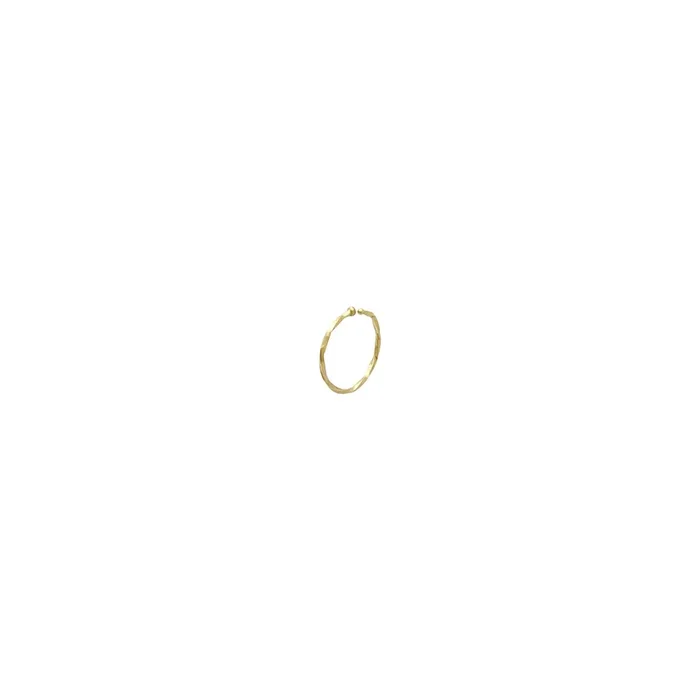 Twisted Nose Ring (14K)
