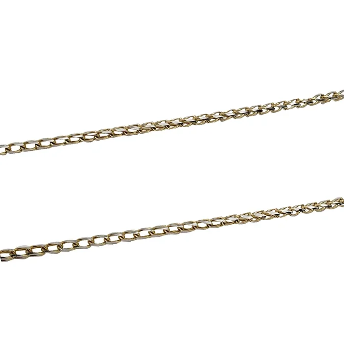 Two -Tone Spiga Chain (10k)