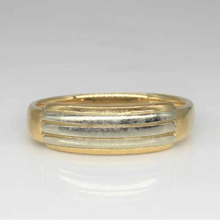 Two Tone Tapered Plain Band | SZ 10 |