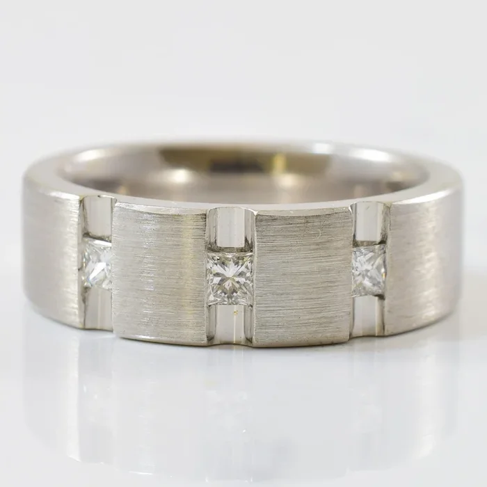Vertical Channel Diamond Band | 0.26ctw | SZ 8.25 |
