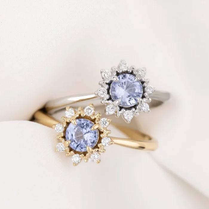 Victoria Ring, 0.55ct Ceylon Sapphire