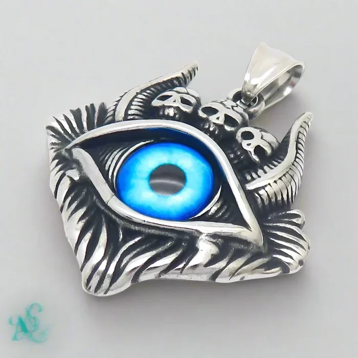 Vintage Devil’s Eye Necklace
