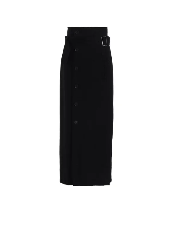 VISCOSE TWILL HIGH WAIST SKIRT