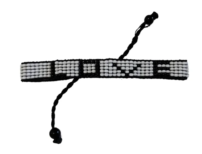 Walk Bold Hand Beaded Bracelet