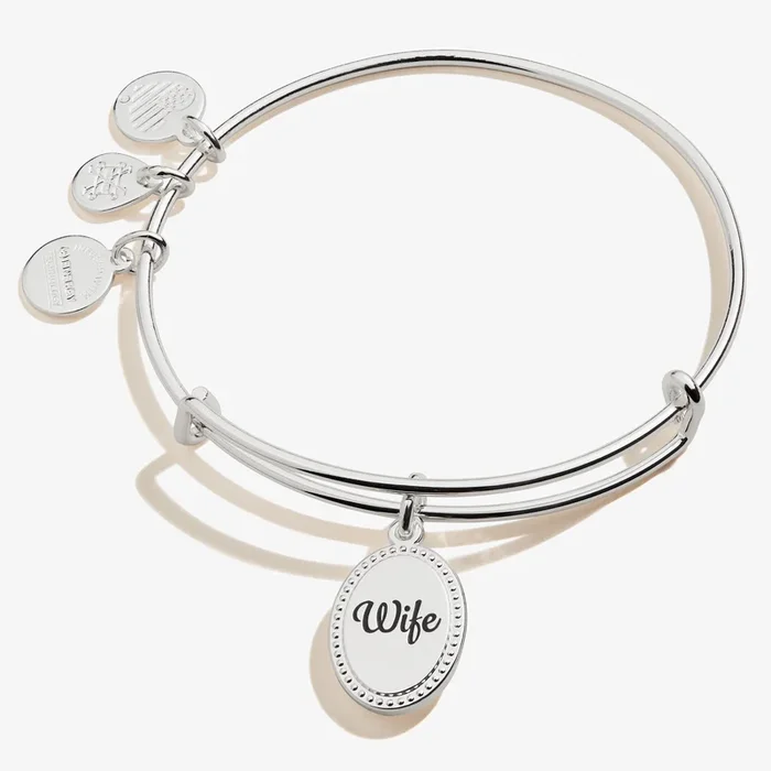 Wife, ‘The One I Love Forever’ Charm Bangle