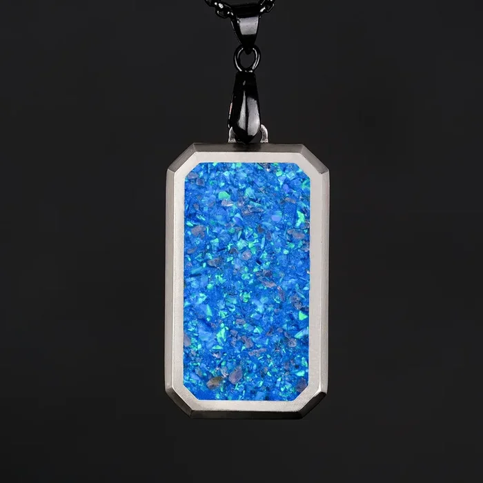 Winter’s Howl Opal Glowstone Pendant