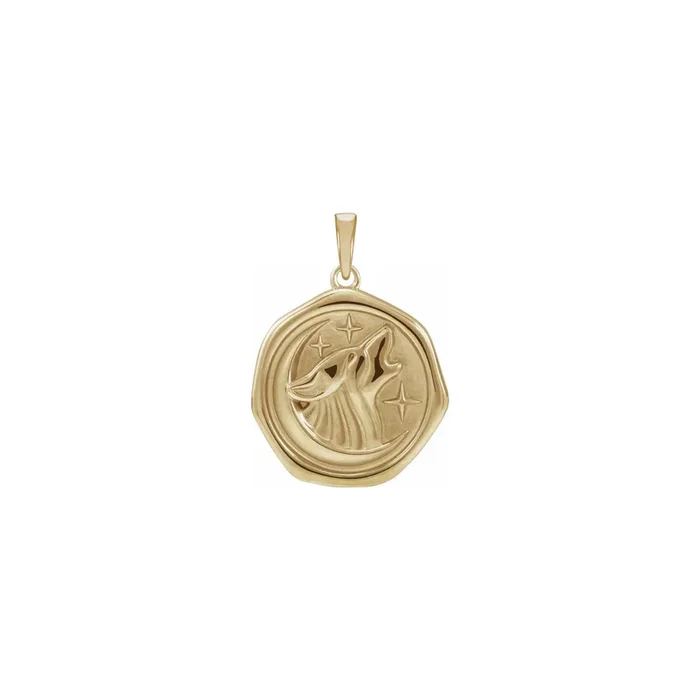 Wolf Spirit Animal Pendant