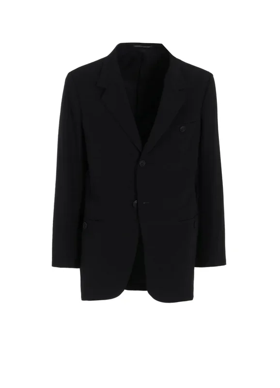 WOOL GABARDINE PARALLEL PANELED JACKET