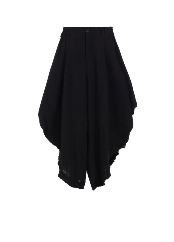 WOOL VIYELLA PANTS WITH D RINGS