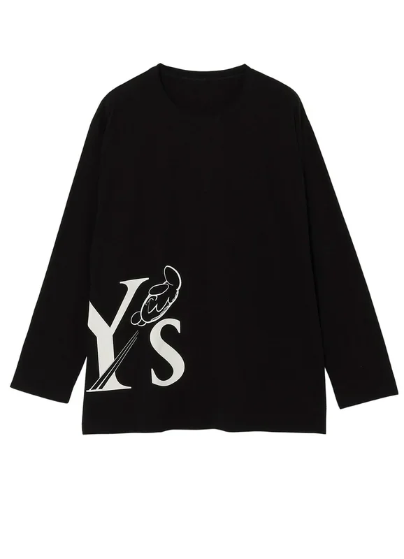 Y’s × CPD HOOME LONG SLEEVE LOGO TEE