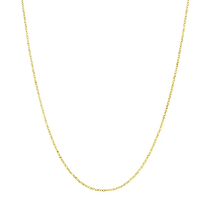 Yellow Gold 20″ 1.05mm Cable Chain