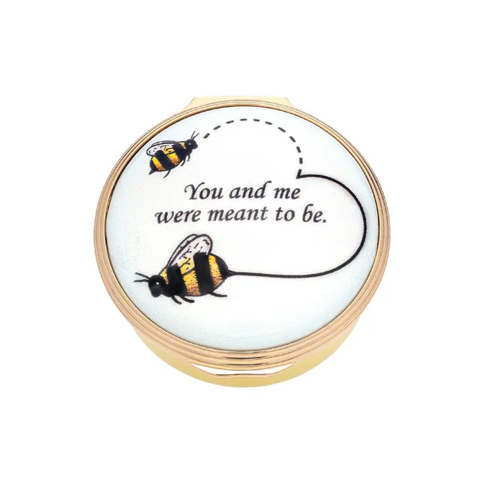 You and Me Were Meant To Be Enamel Box
