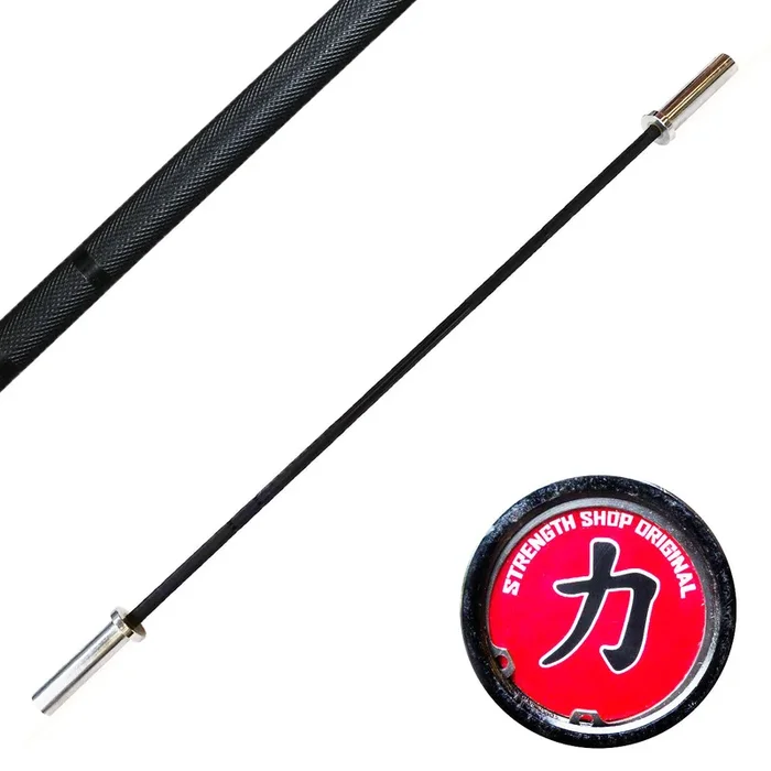 Youth Weightlifting Bar, Spring Steel Shaft, Needle Bearings – 10KG