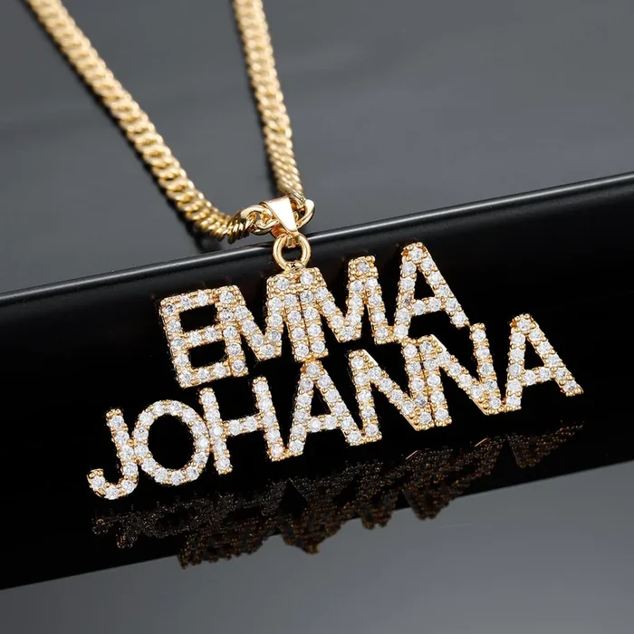 Zircon Name Necklace QN20341